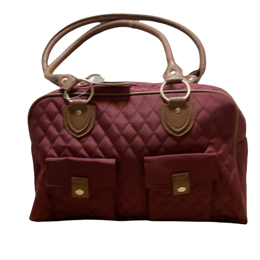 Bon-Ton exclusive wine colored hand Bag